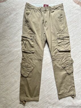 Match Men's Cargo Pants in Khaki